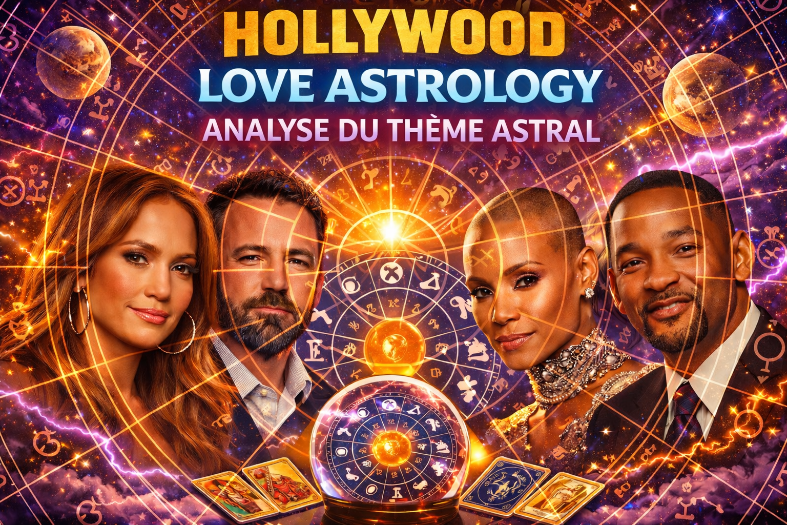 Analyse astrologique de l’amour des célébrités