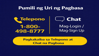 Dial 1-800-498-8777 or Click for Chat Reading