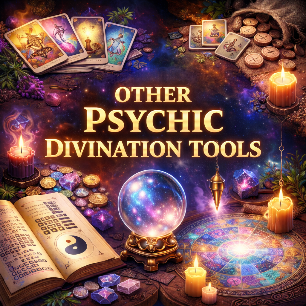 Other Psychic Divination Tools Videos: Runes, I-Ching, Oracle Cards, and Lenormand