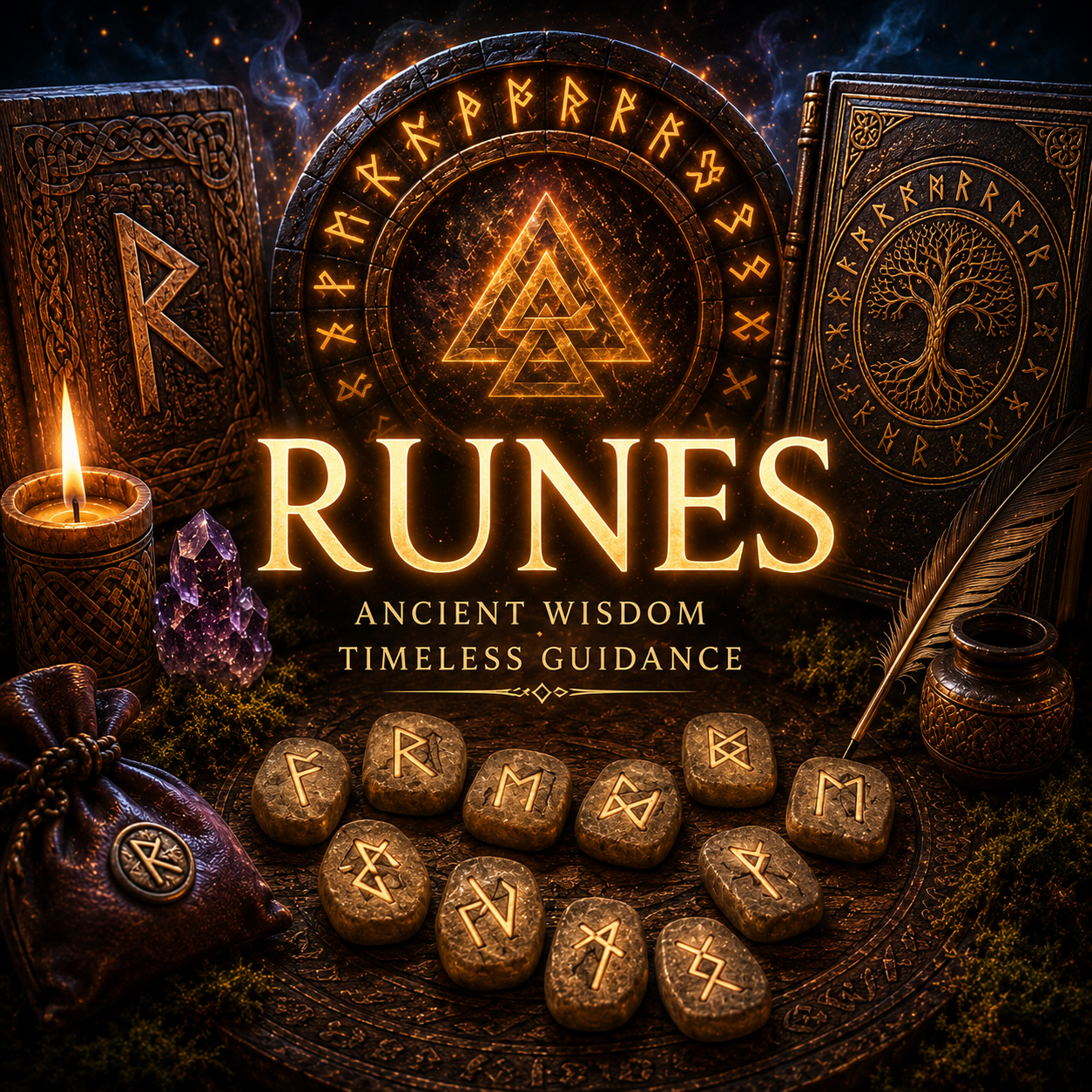 Rune Videos: Elder Futhark Meanings, Norse Symbols, Rune Readings, and Ancient Spiritual Wisdom