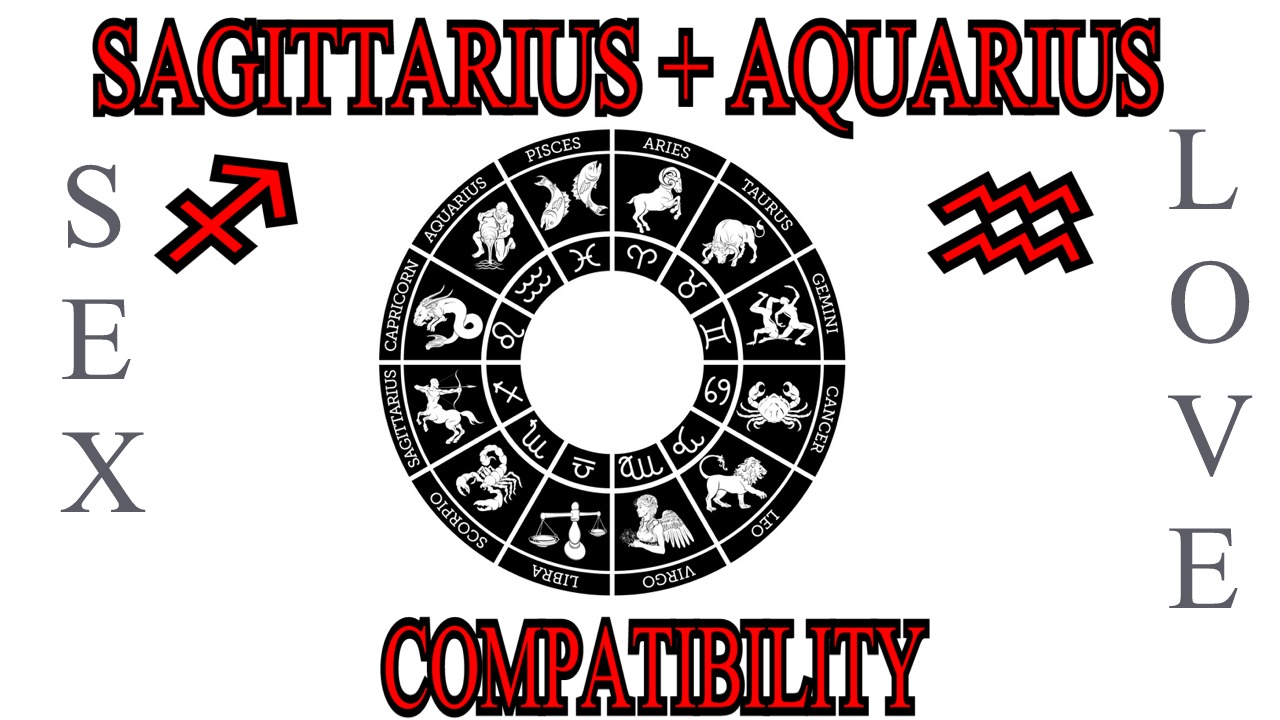 Sagittarius + Aquarius